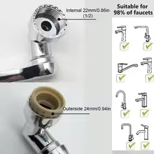 Multifunctional 1080° Rotation Faucet