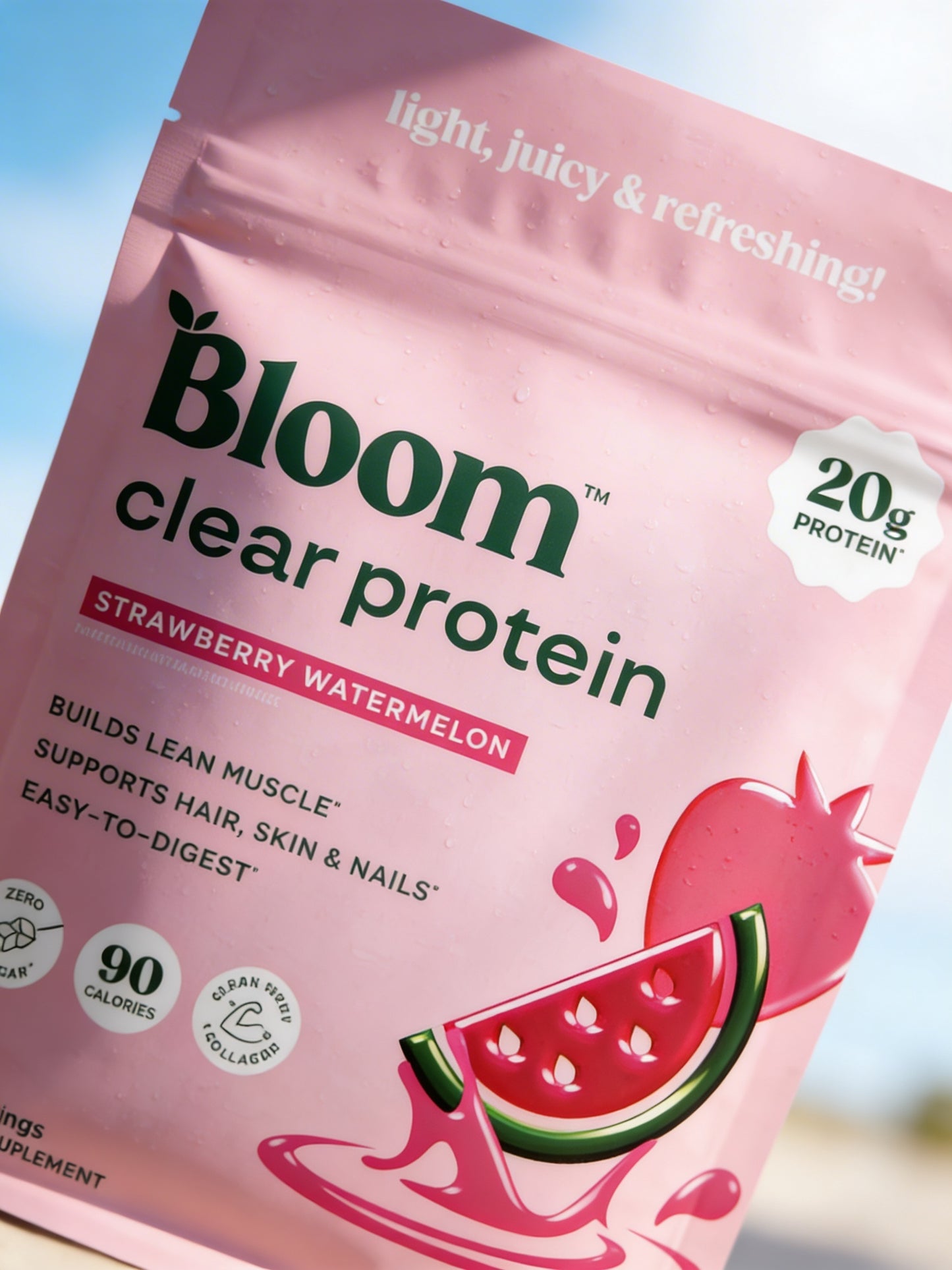 BLOOM Clear Protein Powder