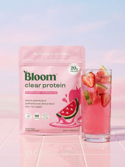 BLOOM Clear Protein Powder